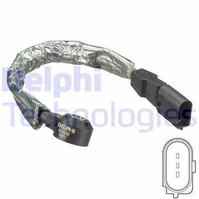 Abbildung von DELPHI AS10242 Klopfsensor VOLKSWAGEN: Golf 4 Schrägheck, Variant