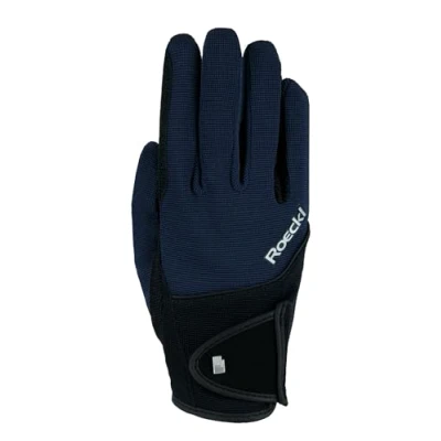 Abbildung von Roeckl Sports Reithandschuh Milano, Freizeit Sommer Handschuh, Marine 9.5