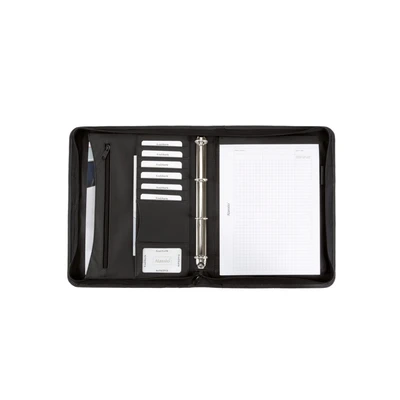 Abbildung von Alassio Ringbuchmappe &quot;DIN A4, Office Set&quot;, mit Taschenrechner