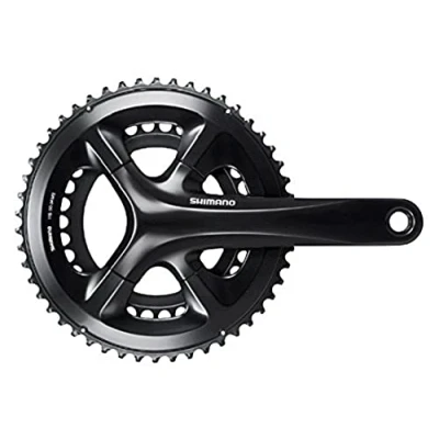 Abbildung von Kettenrad garnitur 2 X 11 Fach Shimano Road FC RS510 172,5/50 34Z Mit Hohlachse Schwarz