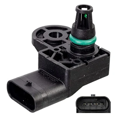 Abbildung von FEBI BILSTEIN 173345 Sensor, Saugrohrdruck MINI: Schrägheck, Clubman, Cabrio, PEUGEOT: 308 I SW, 207 208 Schrägheck