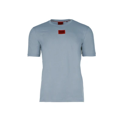 Abbildung von HUGO Diragolino Tshirt basic, Herren, Größe: XS, Open blue