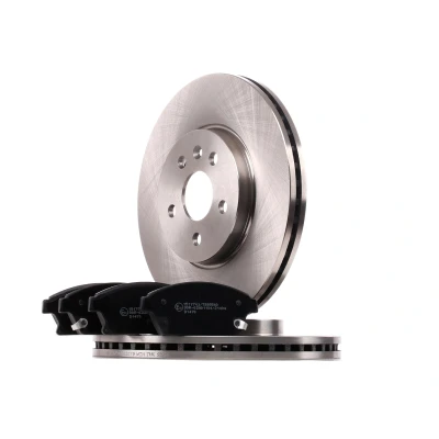 Abbildung von RIDEX 3405B0457 Bremsscheiben und beläge Vorderachse innenbelüftet OPEL: Mokka / X