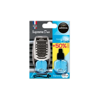 Abbildung von AROMA CAR Aqua Supreme Duo A92253 Lufterfrischer Blisterpack 16
