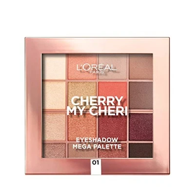 Abbildung von L&#039;Oréal Mega Lidschatten Palette 01 Cherry My Cheri