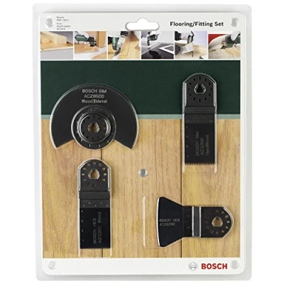 Abbildung von Bosch Professional Sägeblatt &quot;Boden /Einbau Set&quot;, (Set, 4 St.), für Multifunktionswerkzeuge