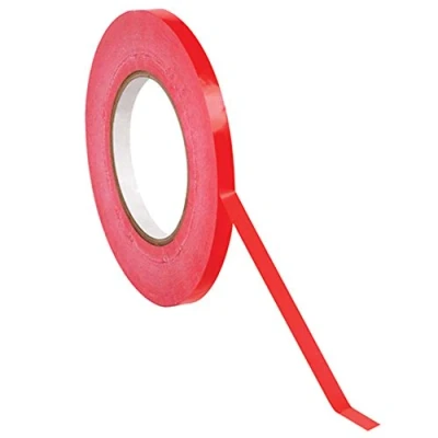 Abbildung von LSM 221491 9 mm x 66 m PVC Tasche Hals Tape Rot (6 Stück)