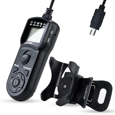Abbildung von JJC Timer Fernbedienung Fernauslöser Kabel mit Klemme für Nikon Z7 Z7II Z6 Z6II Z6III Z5 Df D600 D610 D750 D780 D3300 D5100 D5200 D5300 D5500 D5600 D7000 D7100 D7200 D7500 P7800 Ersetzt MC DC2 36