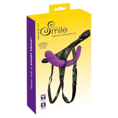 Abbildung von „Super Soft Double Strap On“ mit herausnehmbarem Doppeldildo