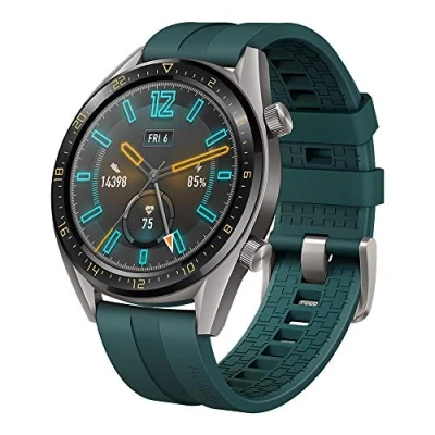Abbildung von HUAWEI Watch GT Active Smartwatch (46 mm Amoled Touchscreen, GPS, Fitness Tracker, Herzfrequenzmessung, 5 ATM wasserdicht) Orange