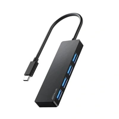 Abbildung von ANYPLUS USB C Hub, 4 Ports Hub 3.0 mit 5Gbps Datenübertragung Splitter Adapter für MacBook Pro/Air, Surface Book, iPad Pro, Thinkpad, XPS 17/15