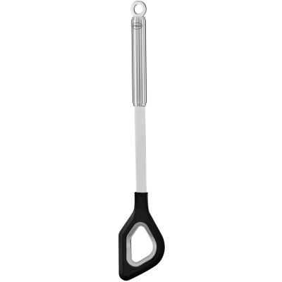 Abbildung von Rosle Rührlöffel Rund Edelstahl / Silikon 32.5 cm