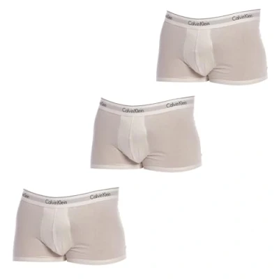 Abbildung von Calvin Klein Underwear 3 PACK Panties, Herren, Größe: Small, White