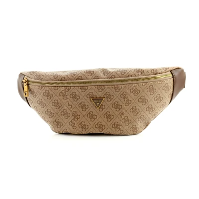 Abbildung von Guess Vezzola Gürteltasche, Herren, Größe: One Size, Beige