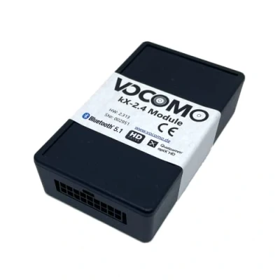 Abbildung von VOCOMO kX 2 V1 Bluetooth Freisprecheinrichtung mit Musikstreaming für BMW 3er (E46), 5er (E39), X3 (E83), X5 (E53), Z4 (E85, E86) und MINI (R50, R52, R53) ab 09/2002