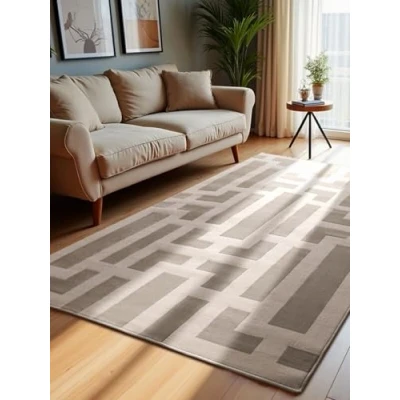 Abbildung von ELLE DECORATION Teppich &quot;Onyx&quot;, rechteckig, 9 mm Höhe, Wohnzimmer, Schlafzimmer, Weich, Hoch Tief Effekt, Flur, Glanz