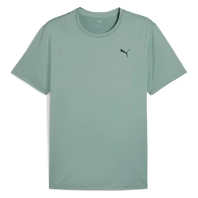 Abbildung von Puma Essentials Solid CAT TEE Small Sport Tshirt, Herren, Größe: XL, Green moon