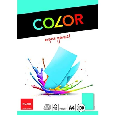 Abbildung von Elco 74616.32 Color Büropapier, A4, 80 g, intensivblau