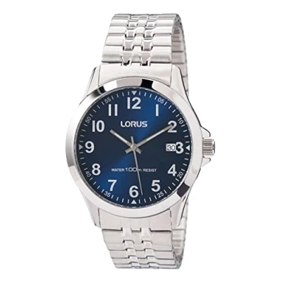 Abbildung von Lorus Klassik Herren Uhr Edelstahl mit Metallband RS973CX9