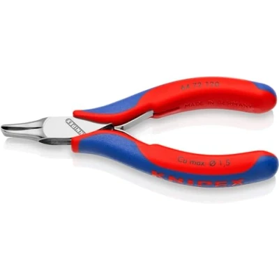Abbildung von KNIPEX Elektronik Vornschneider mit Mehrkomponenten Hüllen 120 mm 64 72