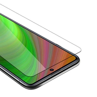 Abbildung von Cadorabo Panzer Schutz Glas für Samsung Galaxy M51 Schutzfolie in Ultra Klar Hüllen freundlich Gehärtetes (Tempered) Dipslayschutz Folie 9H Härte Anti Kratzer