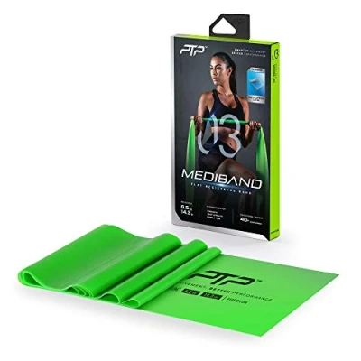 Abbildung von PTP Unisex Erwachsene Medi Fitness Bänder, grün, 150 x 15 cm