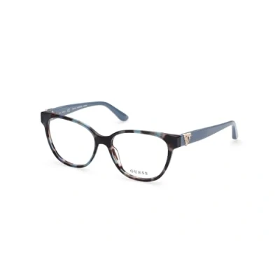 Abbildung von Guess Damen Gu2855 s Sonnenbrille, Blau/andere, 52