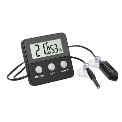 Abbildung von TFA Dostmann Hygrometer TERRACHECK Thermo /Hygrometer Schwarz