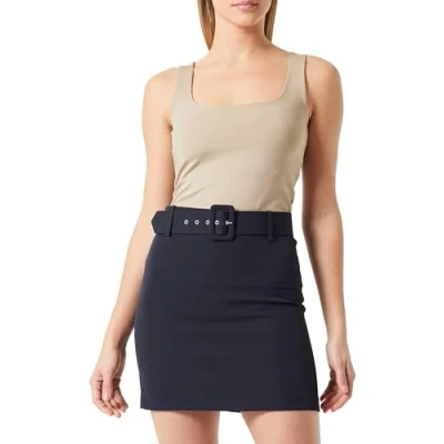 Abbildung von VERO MODA Damen VMMILLION SL Square 2 Way JRS NOOS Top, Silver Mink, M