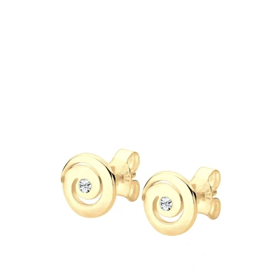 Abbildung von Elli Spiral Ohrringe goldcoloured, Damen, Größe: One Size, Gold coloured