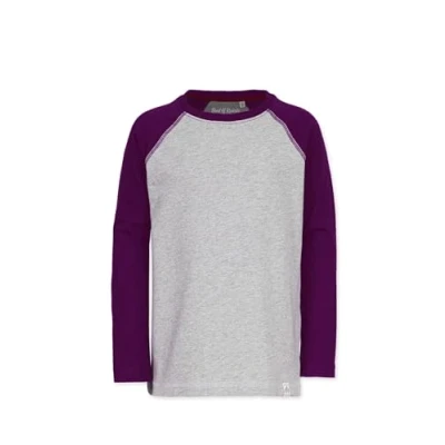 Abbildung von Band of Rascals Raglan Langarmshirt für Kinder, Größe: 134, Dark purple