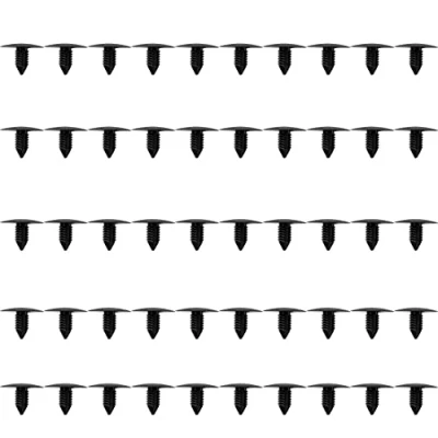 Abbildung von MangWany 50 Stück Radlauf Verkleidung Spritzschutz Fichten Clips für Clio Scenic Megane Master Trafic Kangoo Duster Suv Logan 7703077435