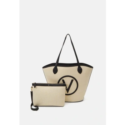 Abbildung von Valentino Bags Covent SET Shopping Bag, Damen, Größe: One Size, Naturale/nero
