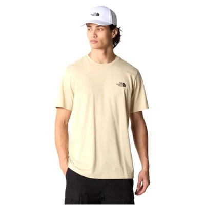 Abbildung von The North Face Simple DOME Tshirt print, Herren, Größe: Large, Gravel