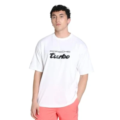 Abbildung von Puma TEE Tshirt print, Herren, Größe: Large, White