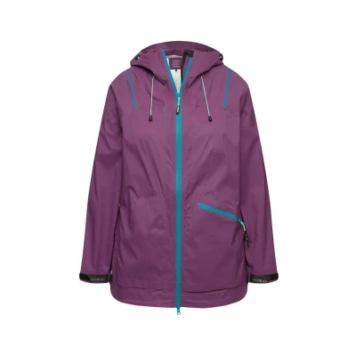 Abbildung von Ulla Popken Parka, Damen, Größe: 46/48, Aubergine