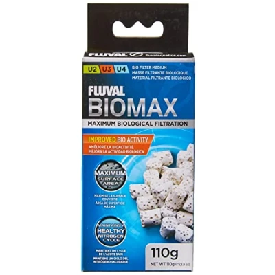 Abbildung von Fluval Biomax, Bio Ringe mit einem komplexen Porensystem für Nutzbakterien, die Innenfilter U2, U3 und U4, 110g