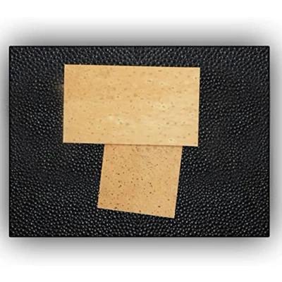 Abbildung von Korkplatten 1,5mm für Holzblasinstrumente Saxophon/Klarinette Reparatur Korkplatte portugiesischer Kork zB S Bögen oder Klappen 1.5 mm 2 Stück
