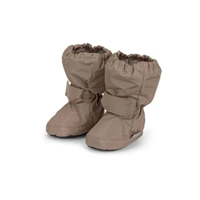 Abbildung von Sterntaler® Baby Schuh Outdoorschuh (1 tlg) Bequeme Krabbelschuhe Babyschuh Mädchen Flexible Schuhe Ballerinas rutschfest Stoffschuhe Winter gemustert