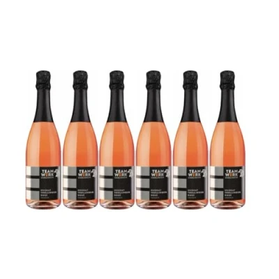 Abbildung von Württemberger Sekt/Secco/Perlwein/Bowlen Esslinger Schenkenberg Muskattrollinger rosé Sekt trocken (6 x 0.75 l)