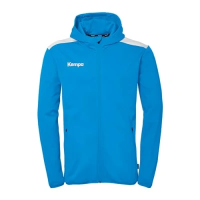 Abbildung von Kempa Herren Emotion 27 Kapuzenjacke Sport Jacke, Kempablau/weiß, 3XL EU