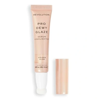 Abbildung von Revolution PRO DEWY Glaze Serum Highlighter Highlighter, Größe: 12 ml, Golden glow