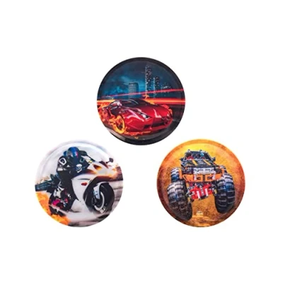 Abbildung von Patch Klettbild Speed Red Car 3 Stück im Set von Belmil