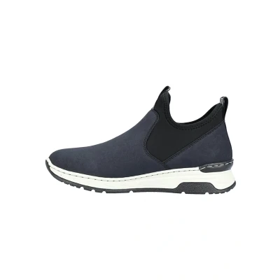 Abbildung von Rieker Slipper, Damen, Größe: 39, Blau Schuhe
