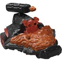 Abbildung von schleich® ELDRADOR® CREATURES 42663 Lava Düsenjet Fahrzeug mit Mini Cretaure