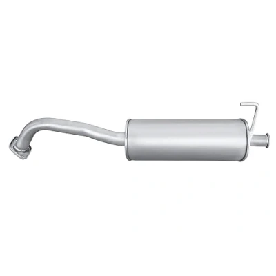 Abbildung von HELLA 8LD 366 033 501 Endschalldämpfer hinten mit Anbauteilen