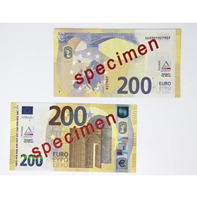 Abbildung von Wissner® aktiv lernen Lernspielzeug 200 Euro Schein (100 Stück), RE Plastic®