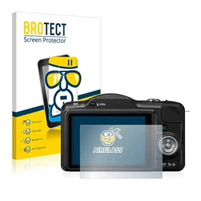 Abbildung von BROTECT Schutzglas für Panasonic Lumix DMC GF3 Schutzfolie Panzer Folie Glas [Extrem Kratzfest 9H, Anti Fingerprint, Ultra Transparent]