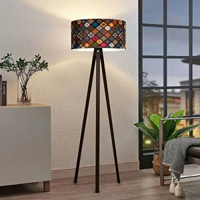 Abbildung von lux.pro Stehlampe, ohne Leuchtmittel, »Newport« Stehleuchte 1 x E27 Mehrfarbig