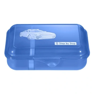 Abbildung von Step by Brotdose für Kinder, Größe: One Size, Police car cody blau